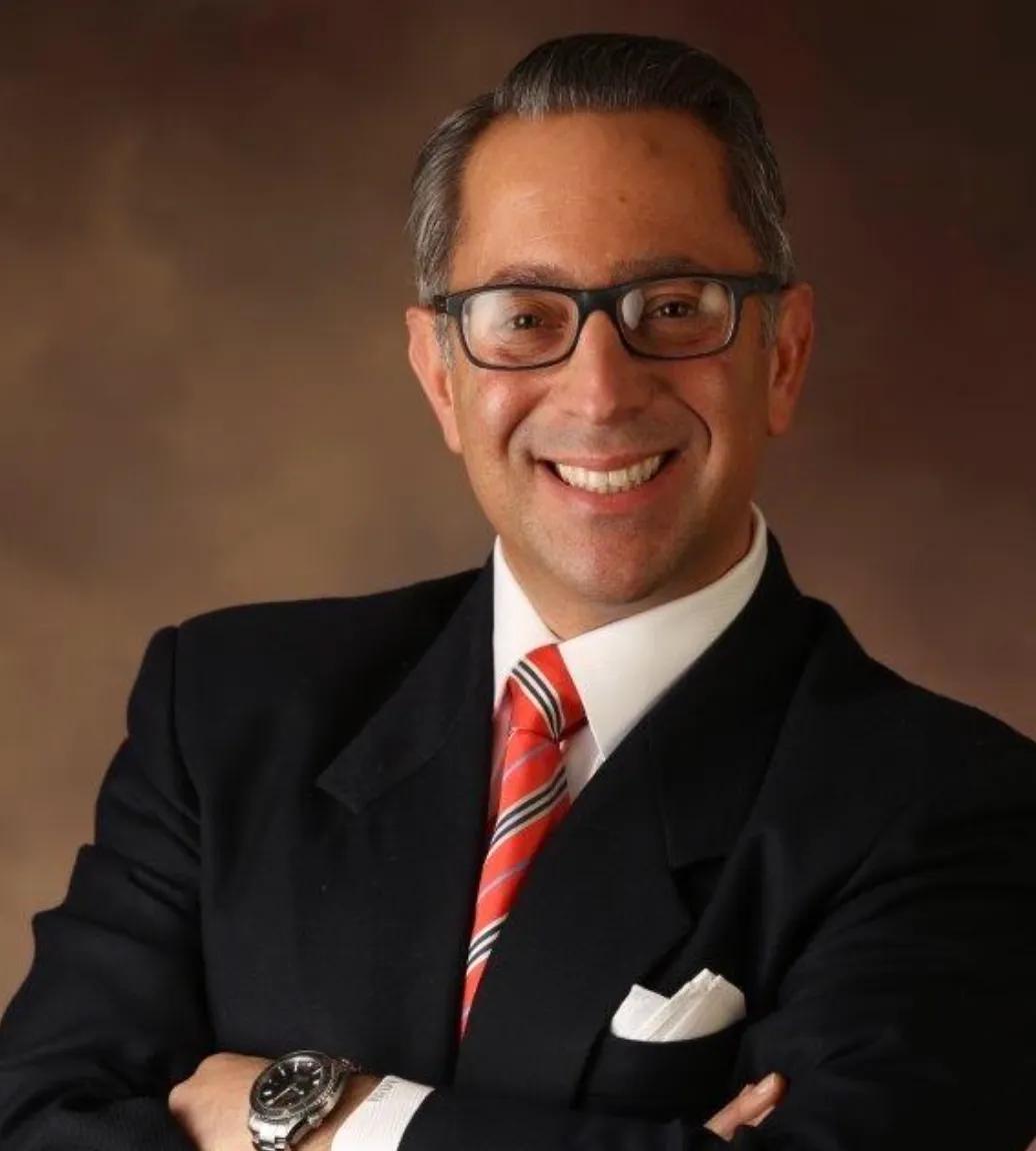a man in a suit and tie